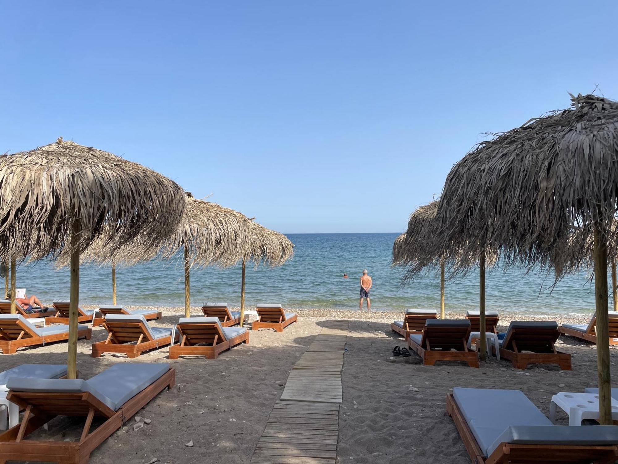 Hotel Ireon Beach Samos Town Exterior foto
